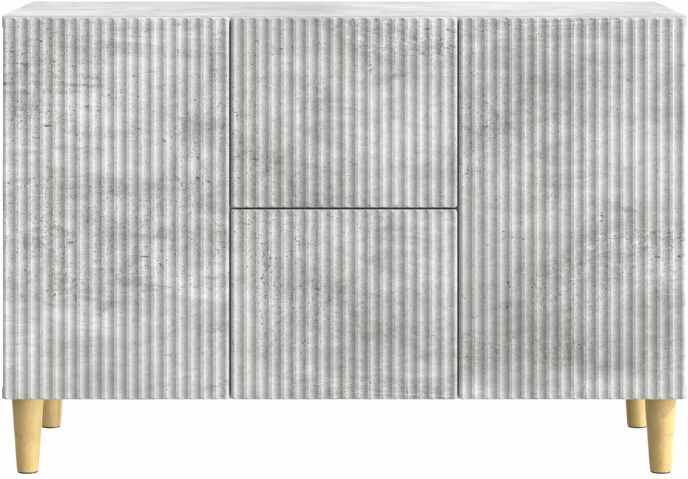 Kabalas Betono pilka 89 x 34,5 x 60 cm Apdirbta mediena