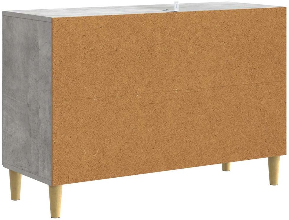 Kabalas Betono pilka 89 x 34,5 x 60 cm Apdirbta mediena