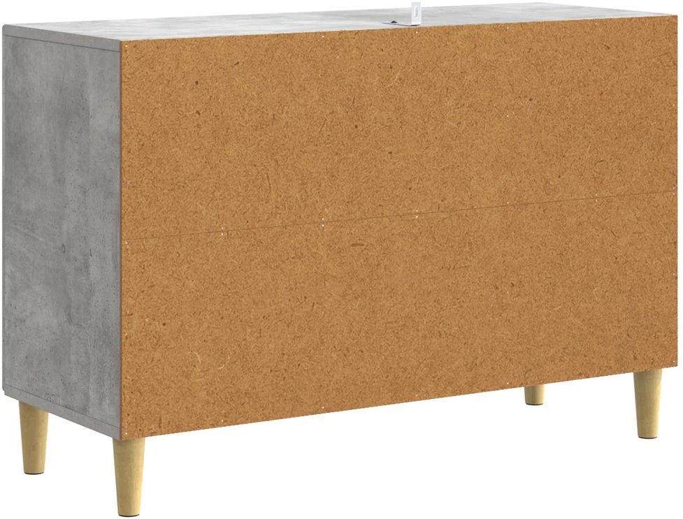 Kabalas Betono pilka 89 x 34,5 x 60 cm Apdirbta mediena