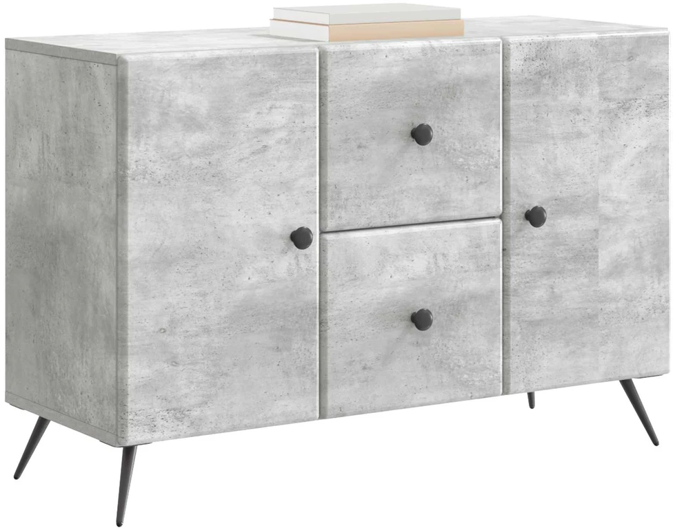 Kabalas Betono pilka 89 x 34,5 x 60 cm Apdirbta mediena