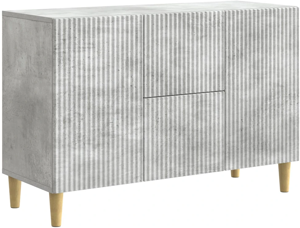 Kabalas Betono pilka 89 x 34,5 x 60 cm Apdirbta mediena