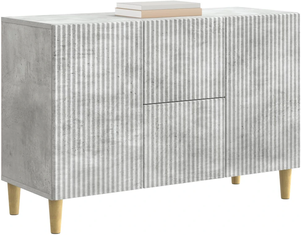 Kabalas Betono pilka 89 x 34,5 x 60 cm Apdirbta mediena