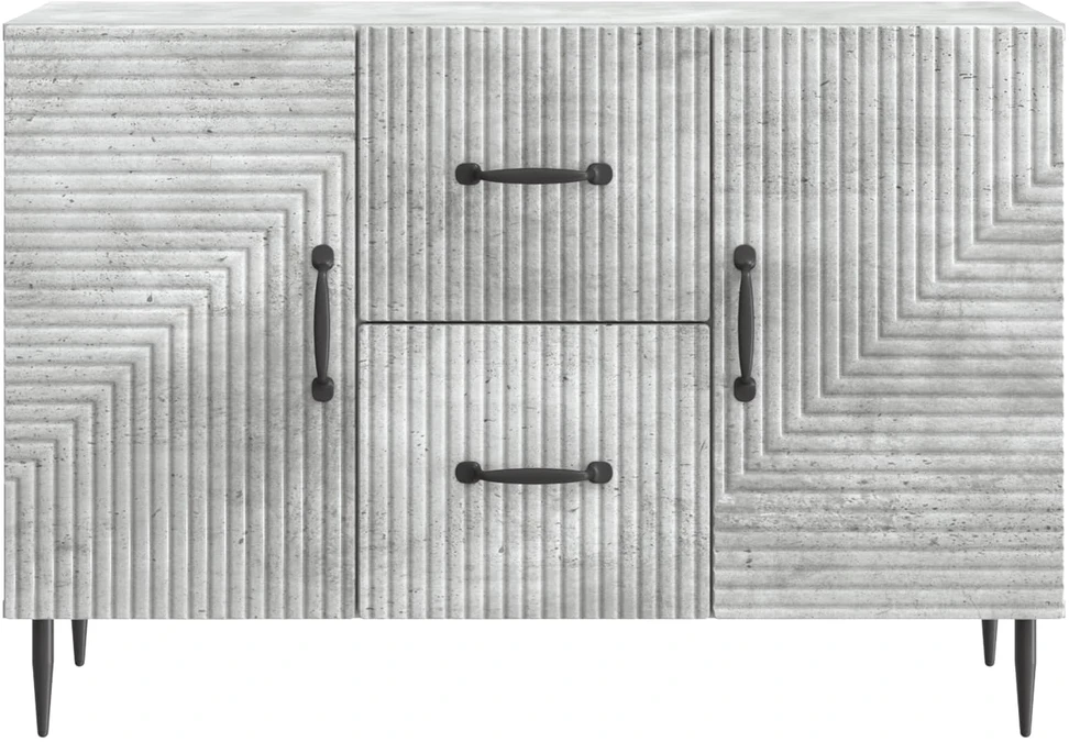 Kabalas Betono pilka 89 x 34,5 x 60 cm Apdirbta mediena