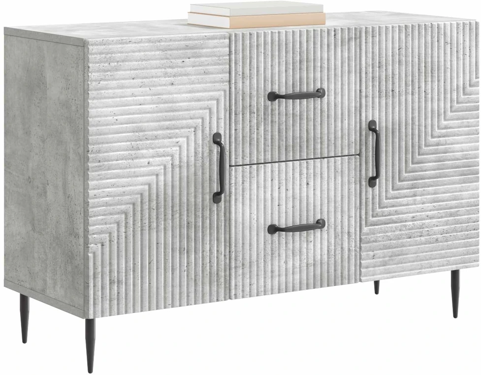 Kabalas Betono pilka 89 x 34,5 x 60 cm Apdirbta mediena