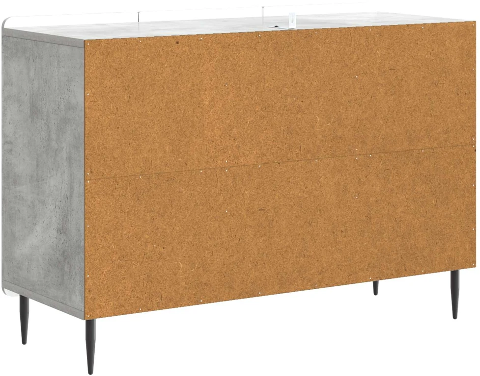 Kabalas Betono pilka 89 x 34,5 x 62 cm Apdirbta mediena