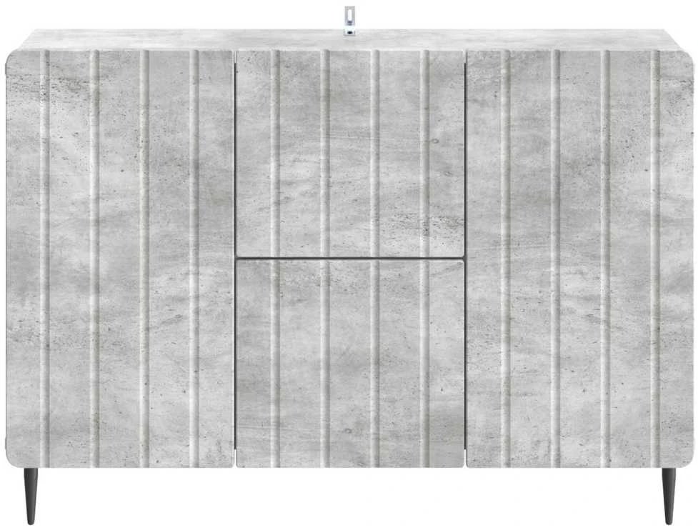Kabalas Betono pilka 89 x 34,5 x 62 cm Apdirbta mediena
