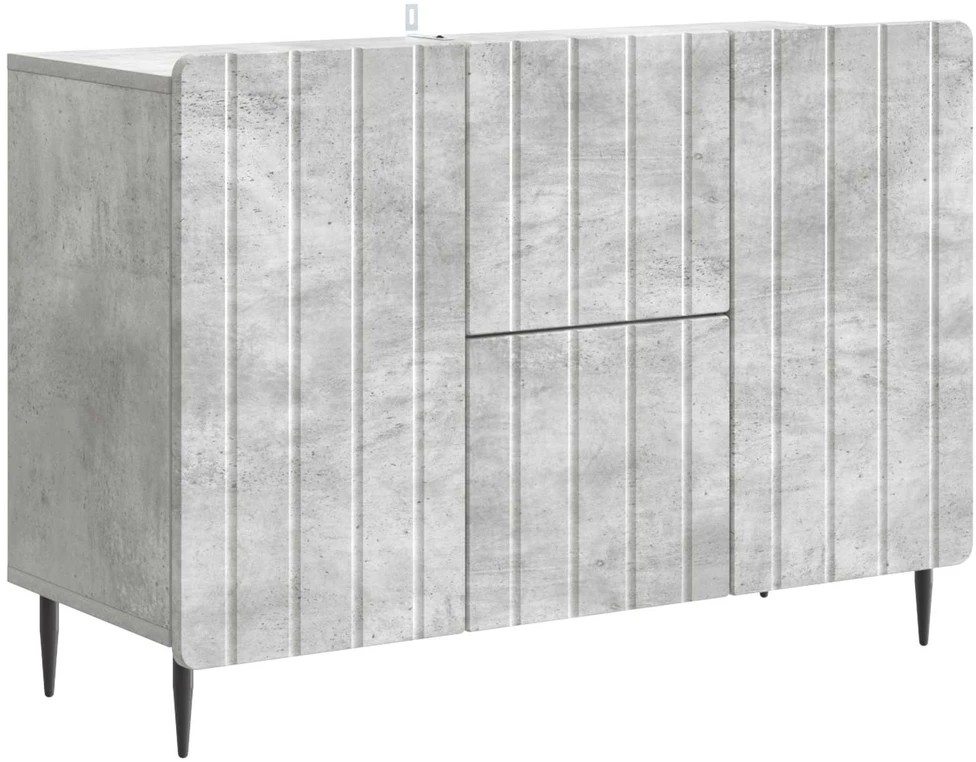Kabalas Betono pilka 89 x 34,5 x 62 cm Apdirbta mediena