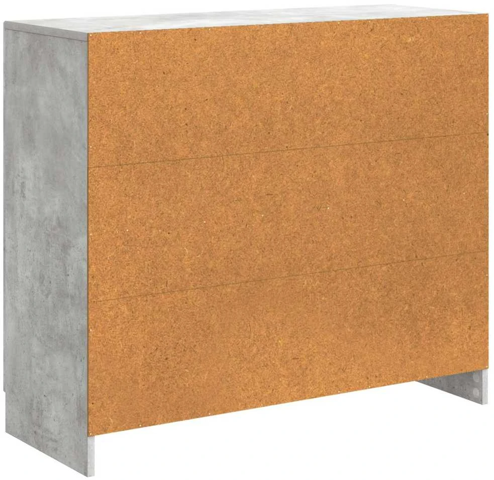 Kabalas Betono pilka 89 x 34,5 x 77 cm Apdirbta mediena