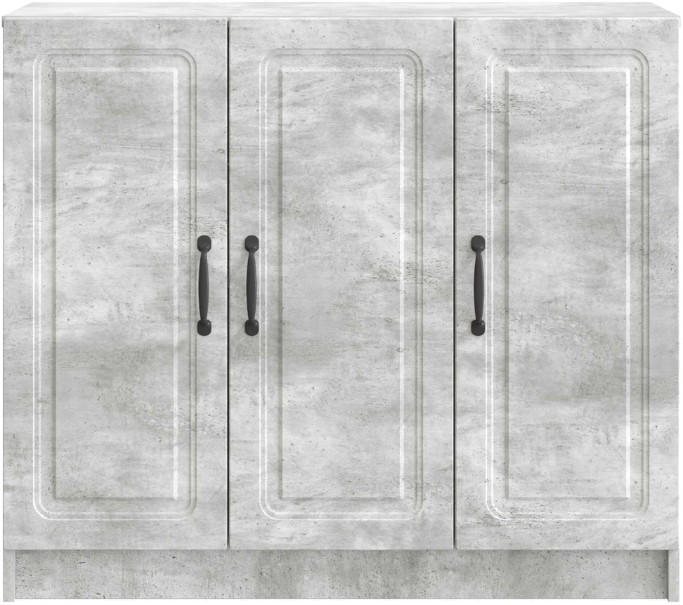 Kabalas Betono pilka 89 x 34,5 x 77 cm Apdirbta mediena