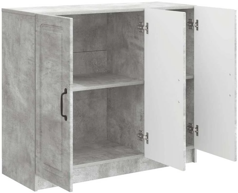 Kabalas Betono pilka 89 x 34,5 x 77 cm Apdirbta mediena
