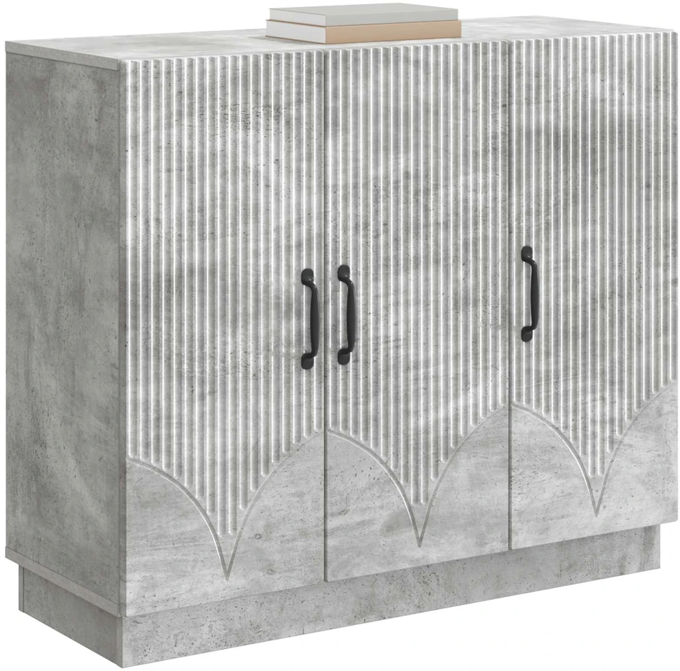 Kabalas Betono pilka 89 x 34,5 x 77 cm Apdirbta mediena