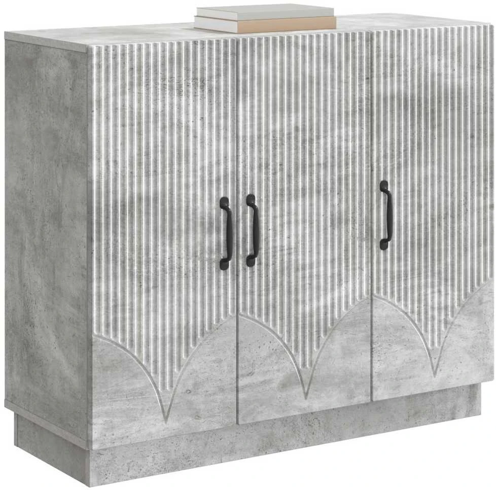 Kabalas Betono pilka 89 x 34,5 x 77 cm Apdirbta mediena