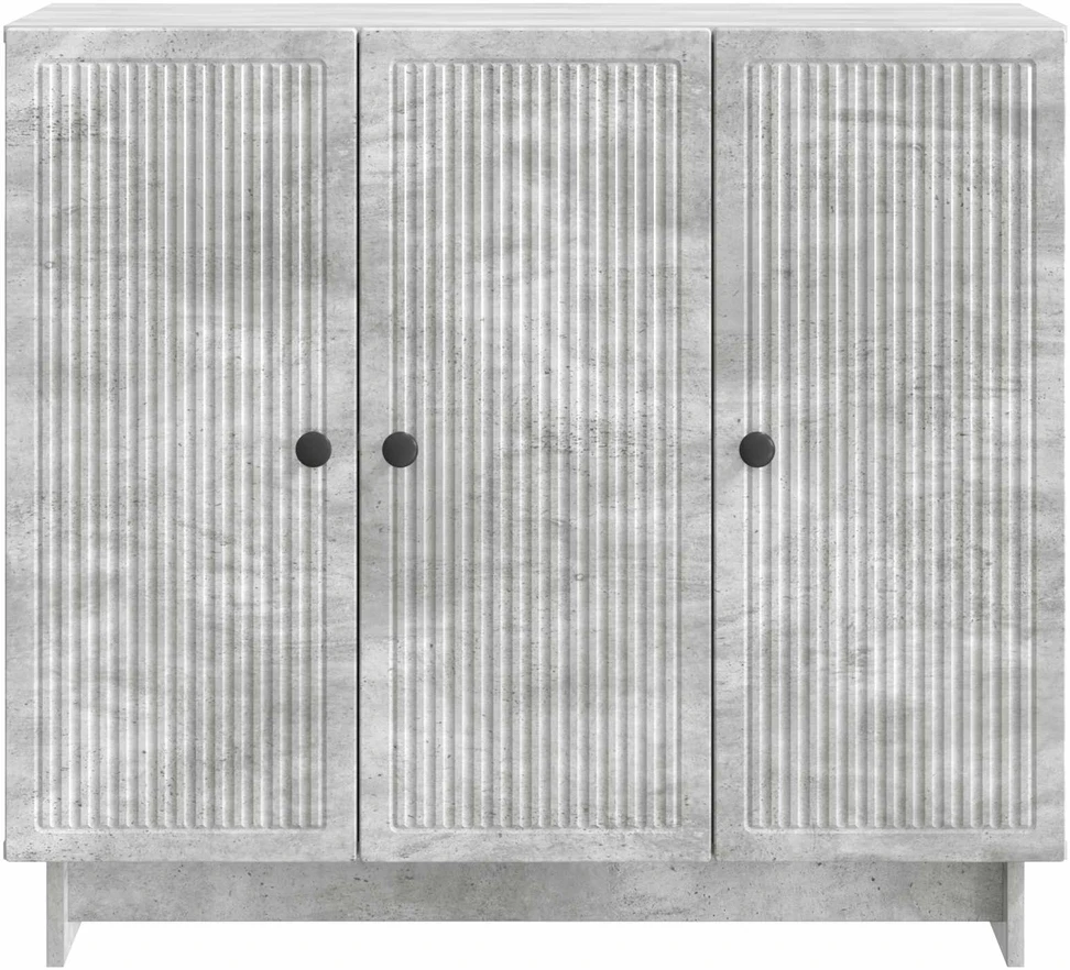 Kabalas Betono pilka 89 x 34,5 x 80 cm Apdirbta mediena