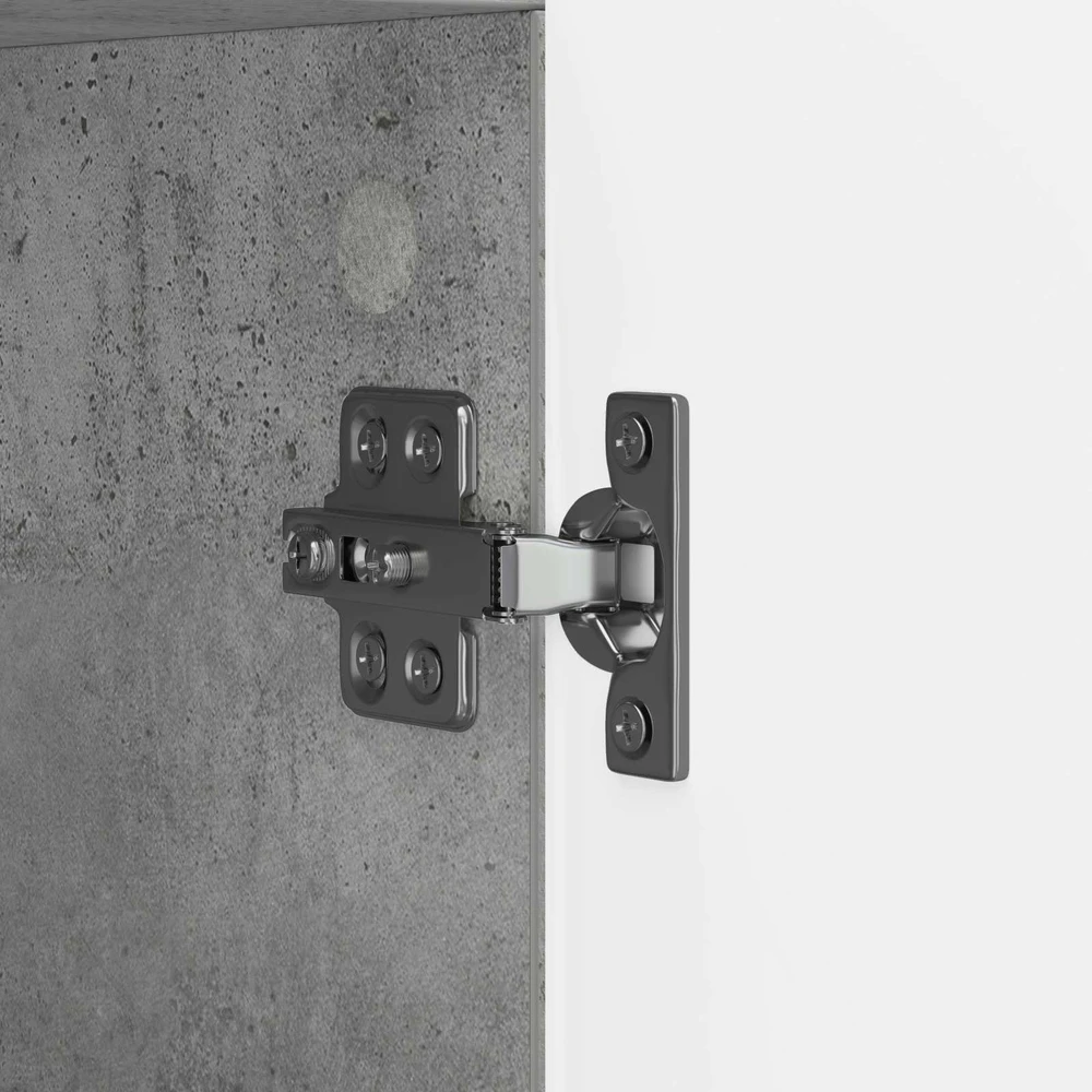 Kabalas Betono pilka 89 x 34,5 x 80 cm Apdirbta mediena