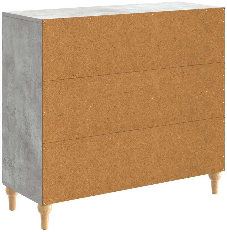 Kabalas Betono pilka 89 x 34,5 x 80 cm Apdirbta mediena