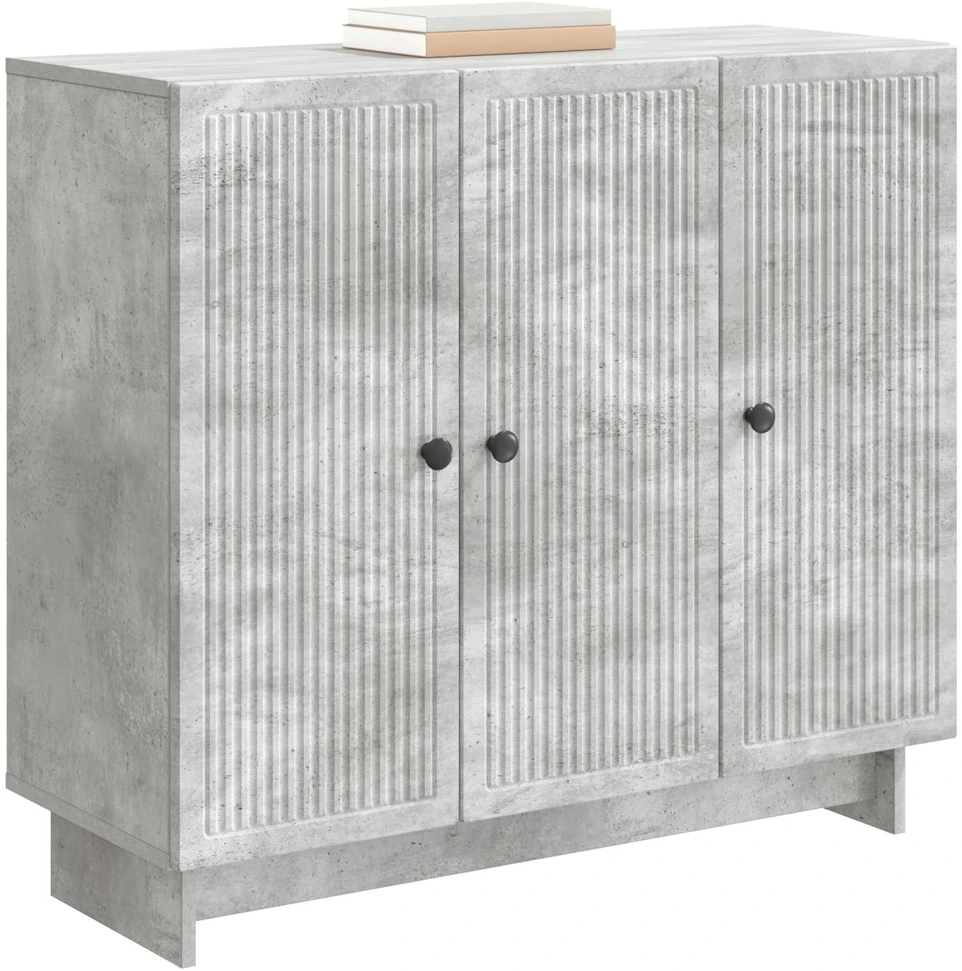 Kabalas Betono pilka 89 x 34,5 x 80 cm Apdirbta mediena