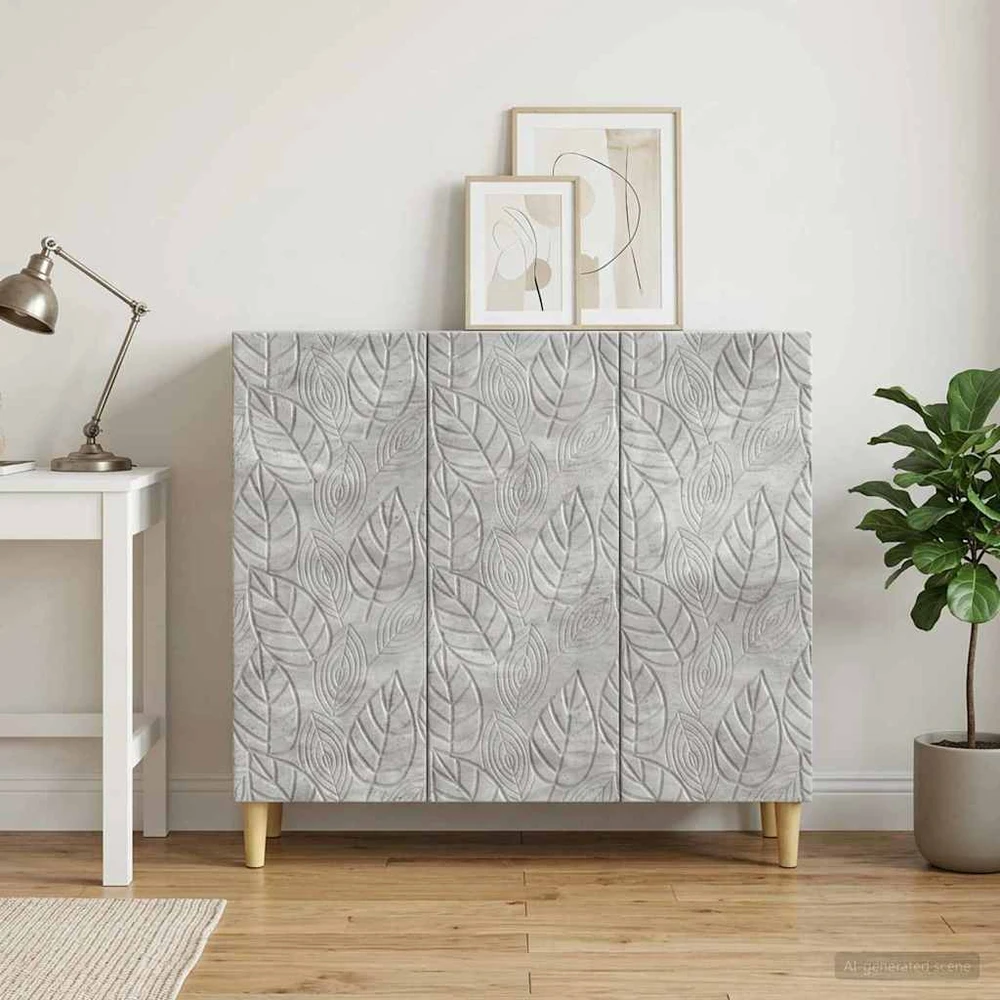 Kabalas Betono pilka 89 x 34,5 x 80 cm Apdirbta mediena
