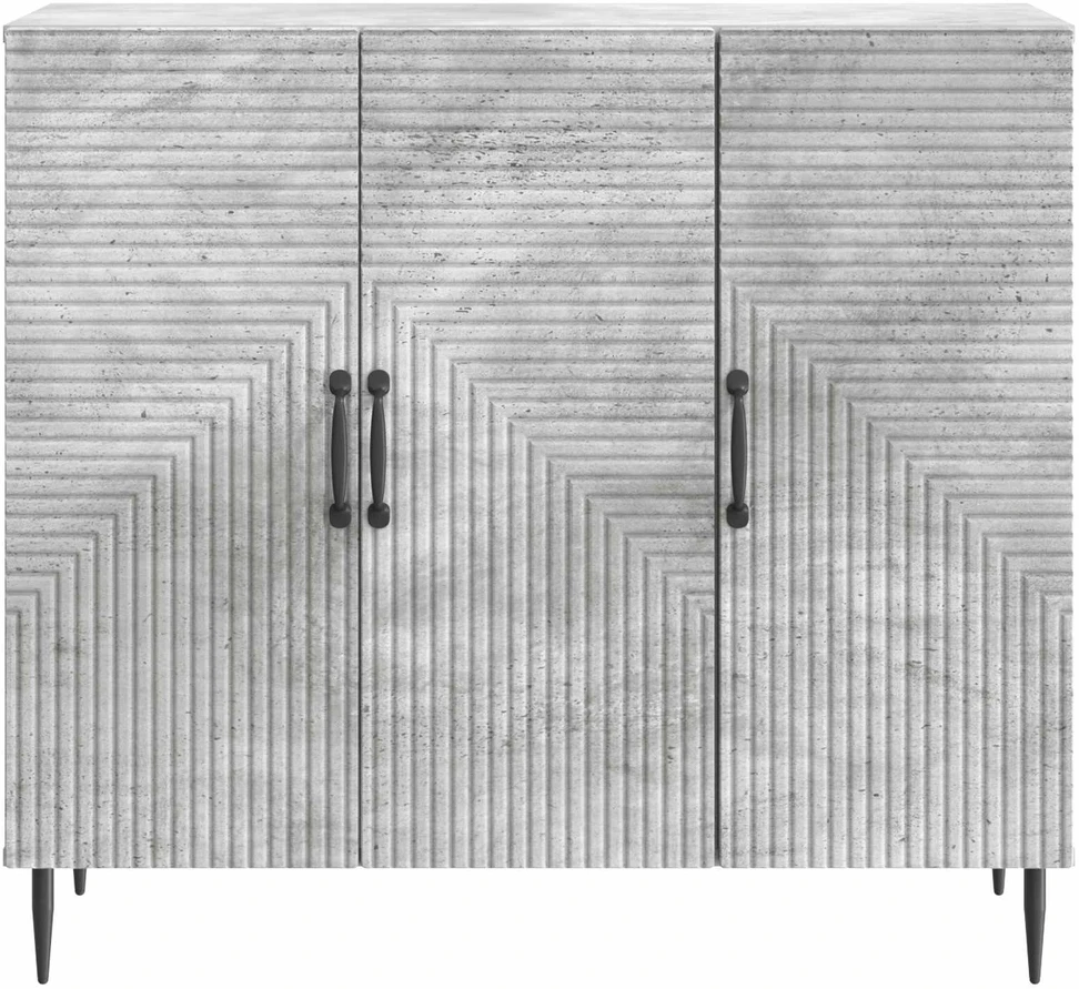 Kabalas Betono pilka 89 x 34,5 x 80 cm Apdirbta mediena