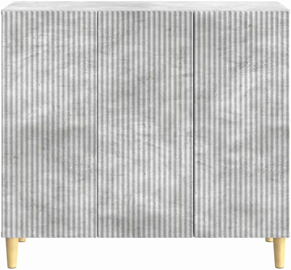 Kabalas Betono pilka 89 x 34,5 x 80 cm Apdirbta mediena