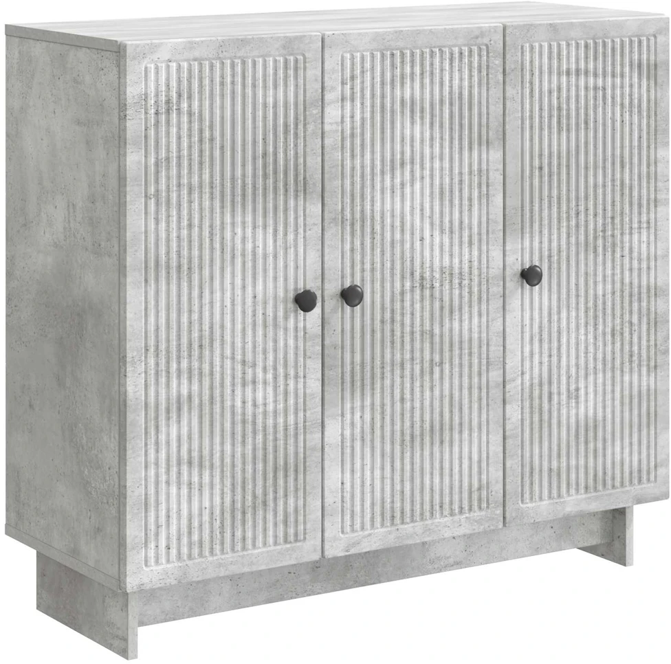 Kabalas Betono pilka 89 x 34,5 x 80 cm Apdirbta mediena