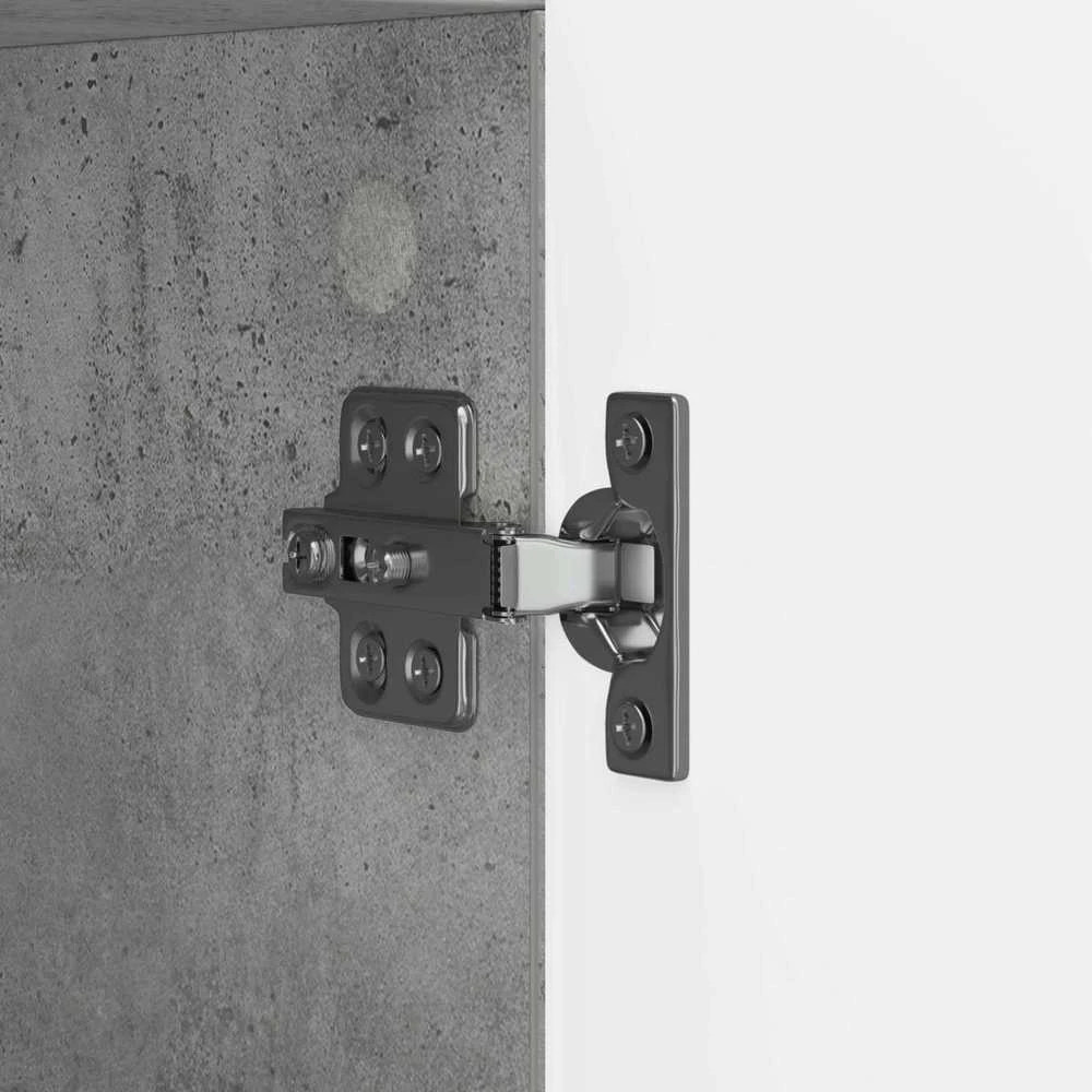Kabalas Betono pilka 89 x 34,5 x 80 cm Apdirbta mediena