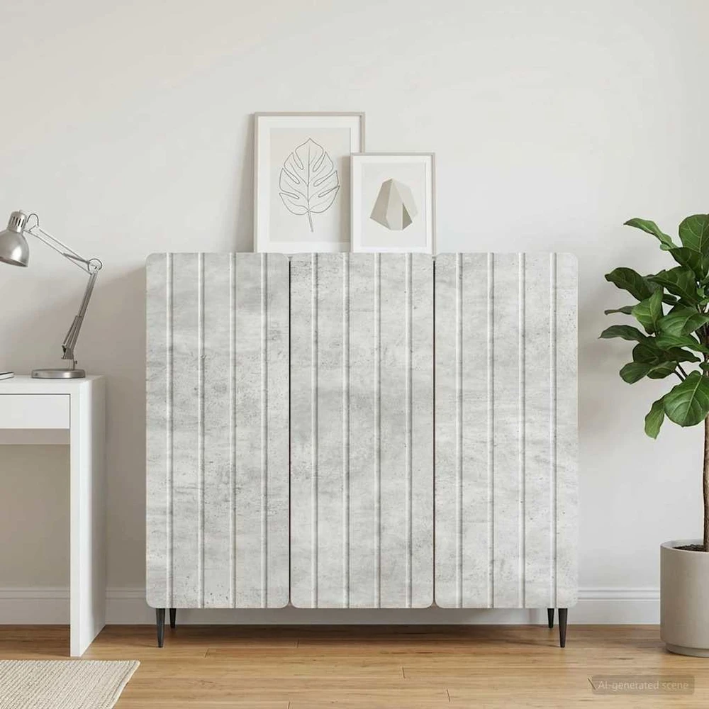 Kabalas Betono pilka 89 x 34,5 x 82 cm Apdirbta mediena