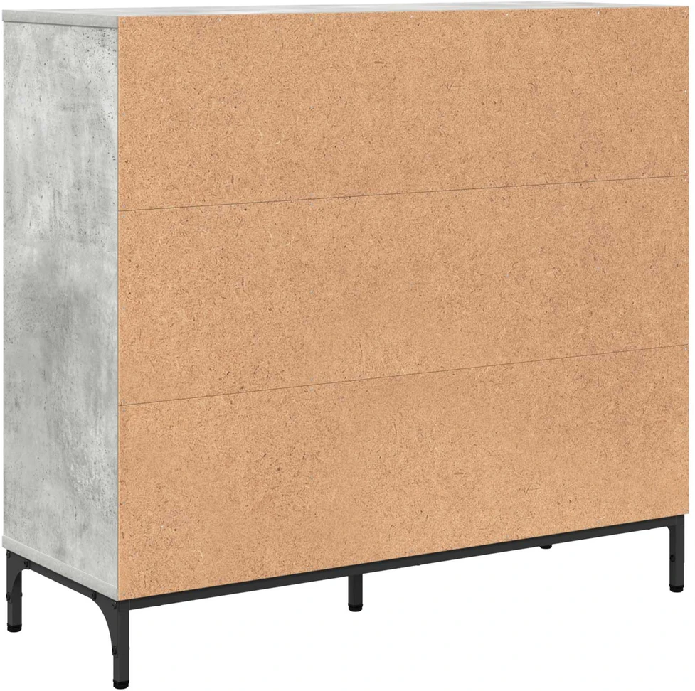 Kabalas Betono pilka 89,5 x 33 x 82 cm Apdirbta mediena