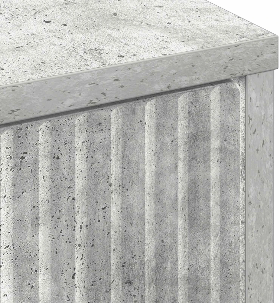 Kabalas Betono pilka 89,5 x 33 x 82 cm Apdirbta mediena