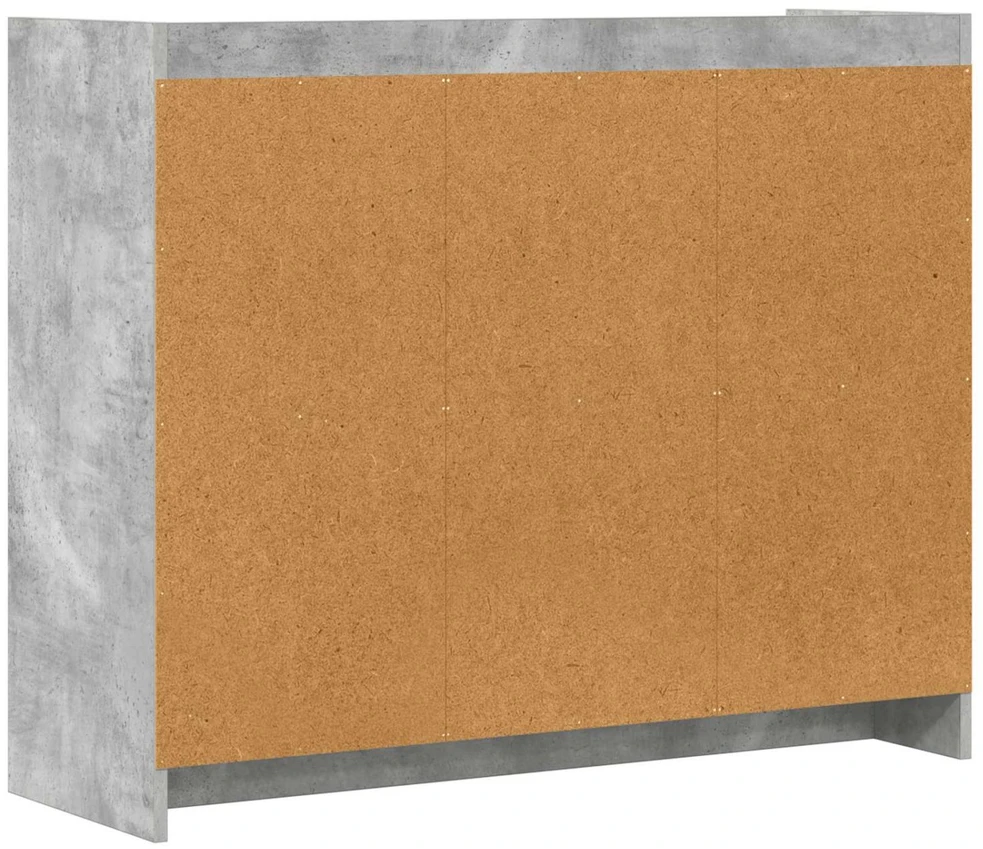 Kabalas Betono pilka 98,5 x 33 x 80 cm Apdirbta mediena