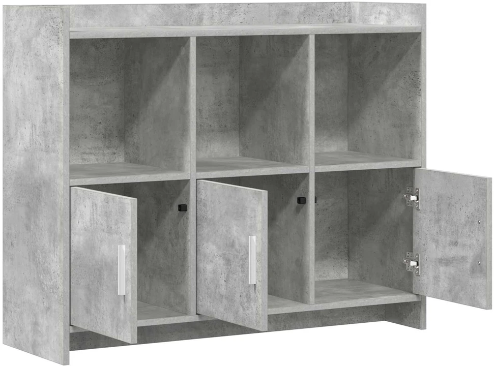 Kabalas Betono pilka 98,5 x 33 x 80 cm Apdirbta mediena