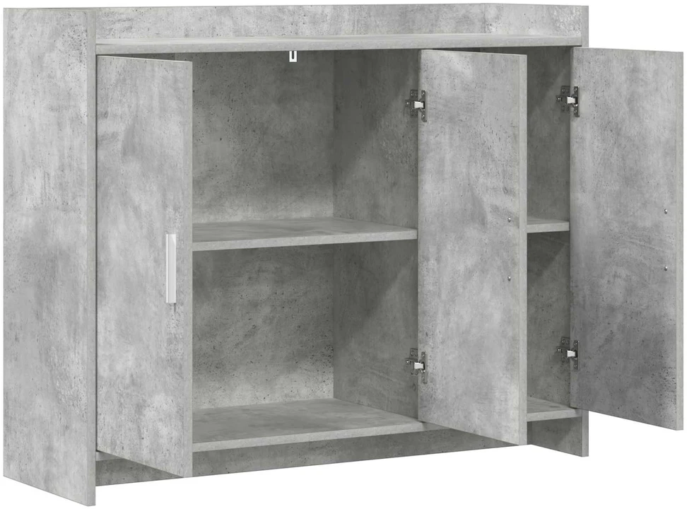 Kabalas Betono pilka 98,5 x 33 x 80 cm Apdirbta mediena