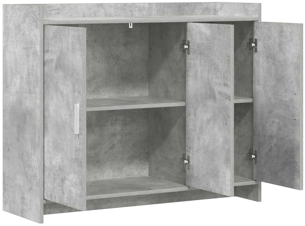 Kabalas Betono pilka 98,5 x 33 x 80 cm Apdirbta mediena