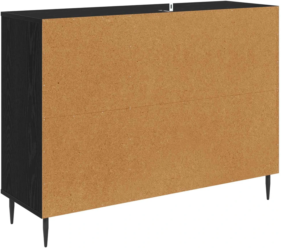 Kabalas DOKKUM Juodojo ąžuolo 102 x 33 x 76 cm Apdirbta mediena