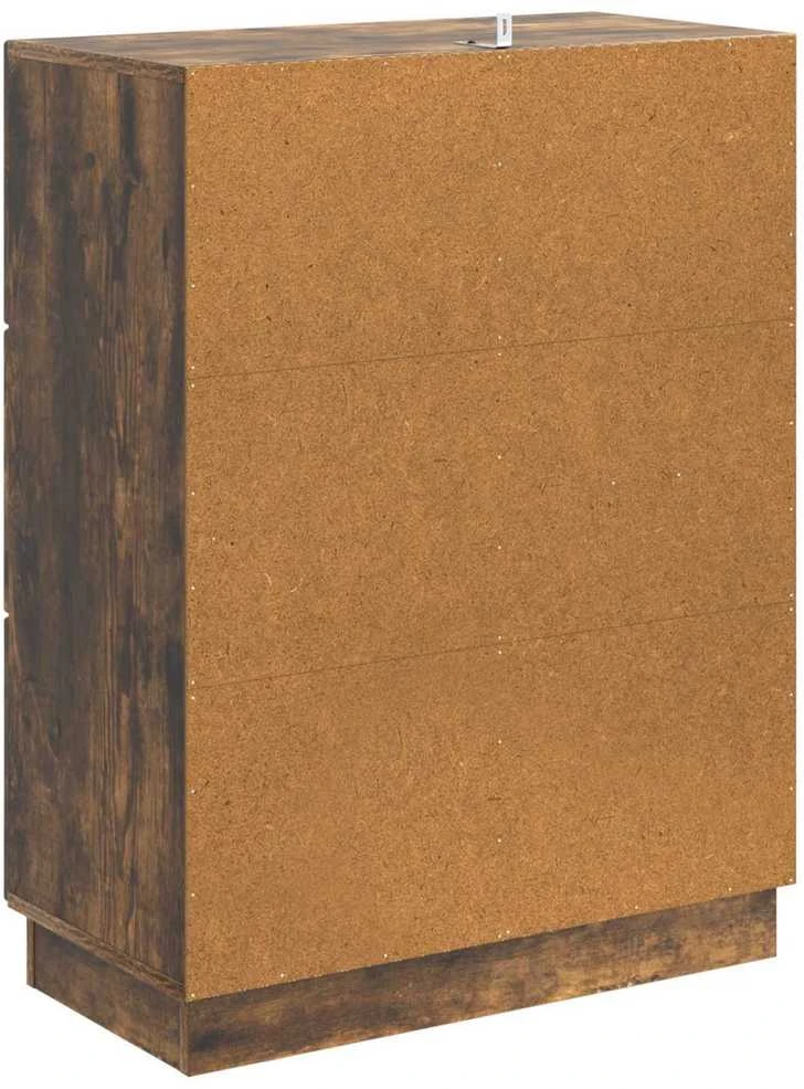 Kabalas Dūminio ąžuolo 66 x 34,5 x 87 cm Apdirbta mediena