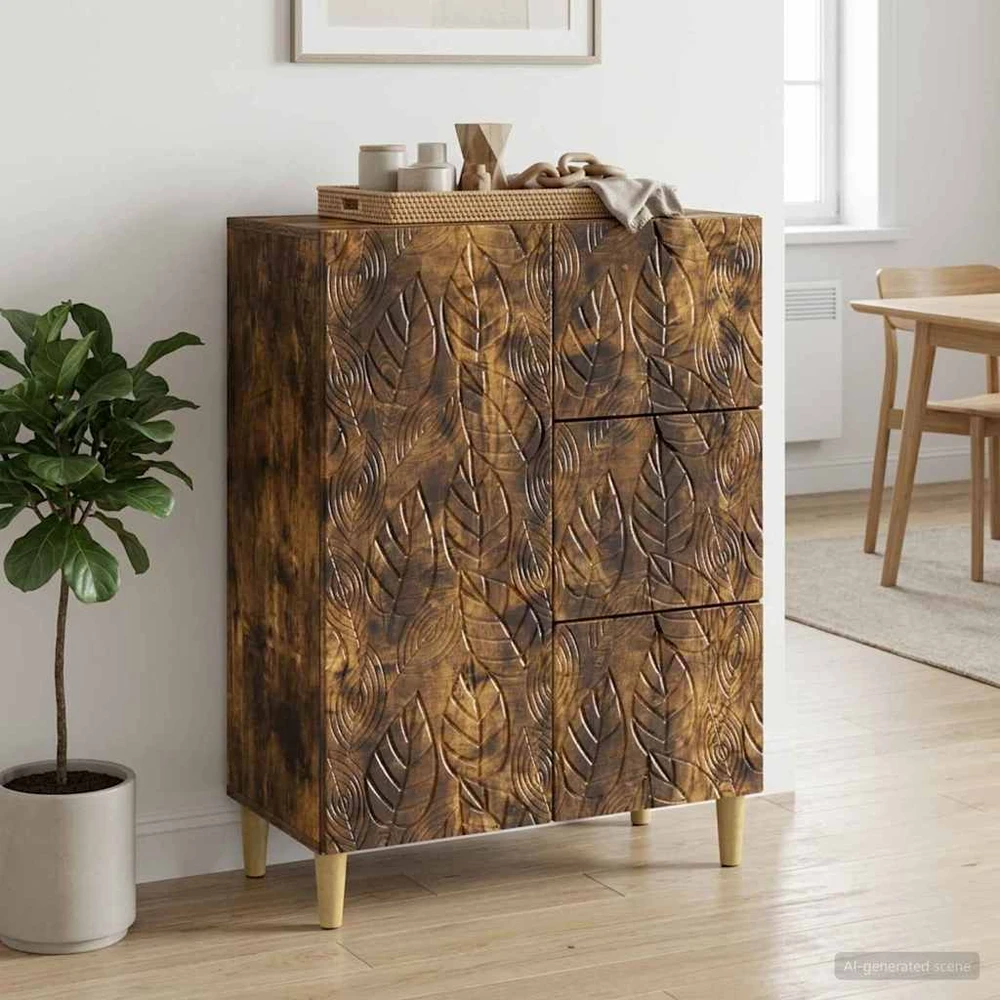 Kabalas Dūminio ąžuolo 66 x 34,5 x 90 cm Apdirbta mediena
