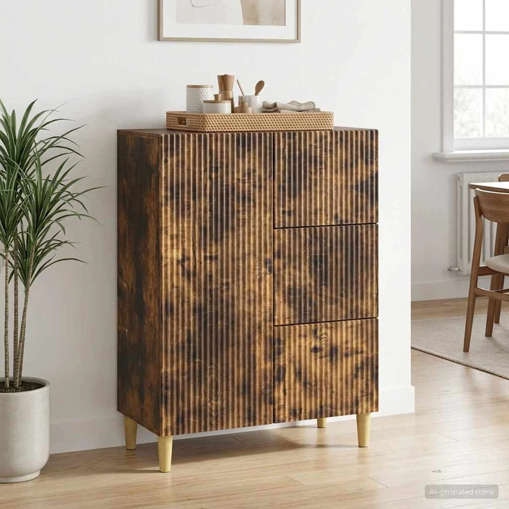 Kabalas Dūminio ąžuolo 66 x 34,5 x 90 cm Apdirbta mediena
