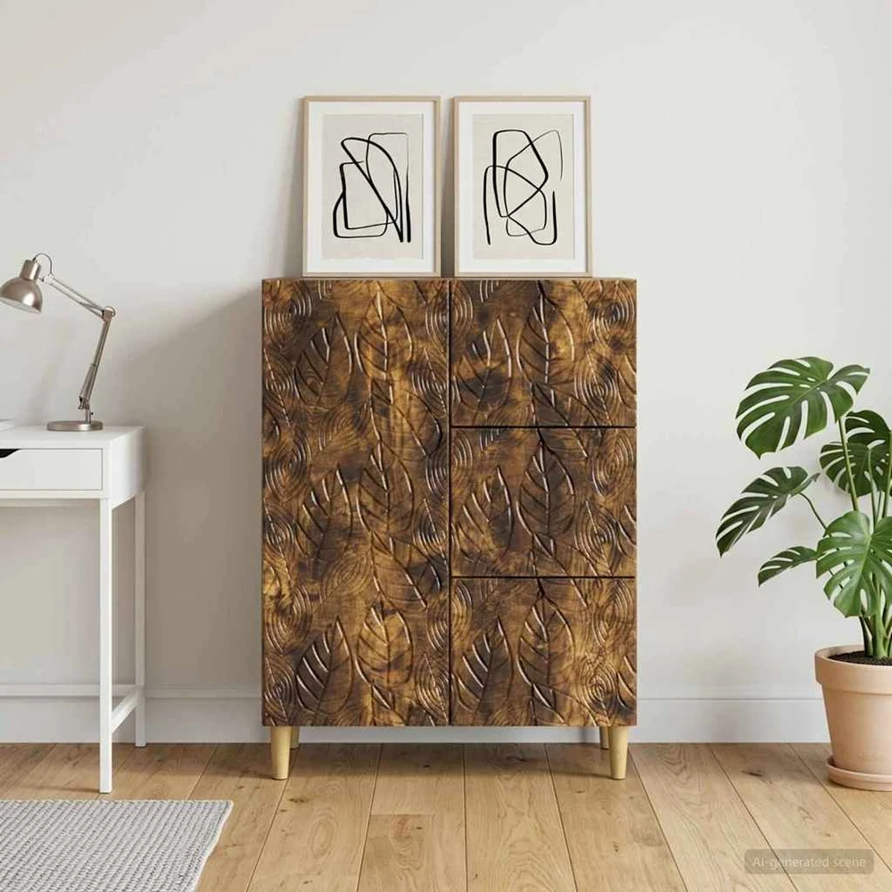 Kabalas Dūminio ąžuolo 66 x 34,5 x 90 cm Apdirbta mediena