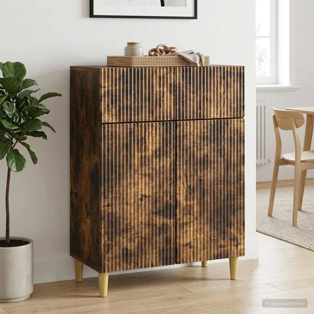 Kabalas Dūminio ąžuolo 66 x 34,5 x 90 cm Apdirbta mediena