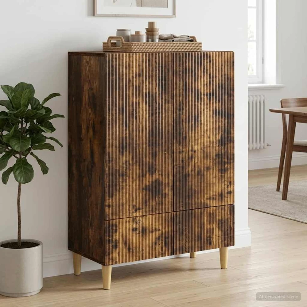 Kabalas Dūminio ąžuolo 66 x 34,5 x 95 cm Apdirbta mediena