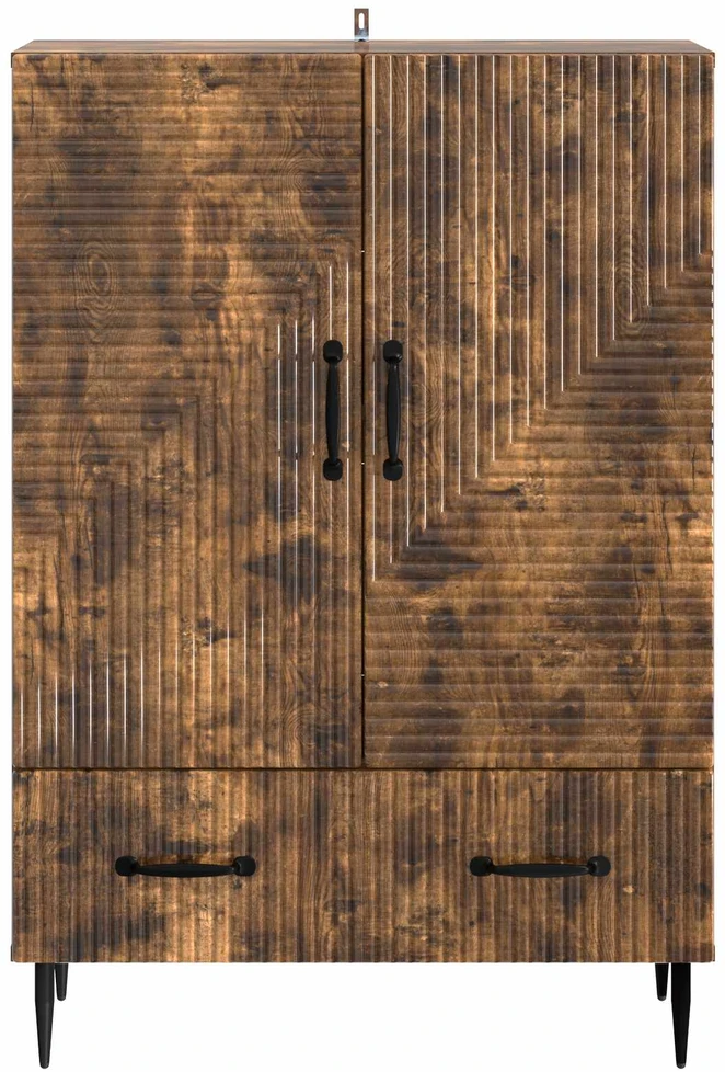 Kabalas Dūminio ąžuolo 66 x 34,5 x 95 cm Apdirbta mediena