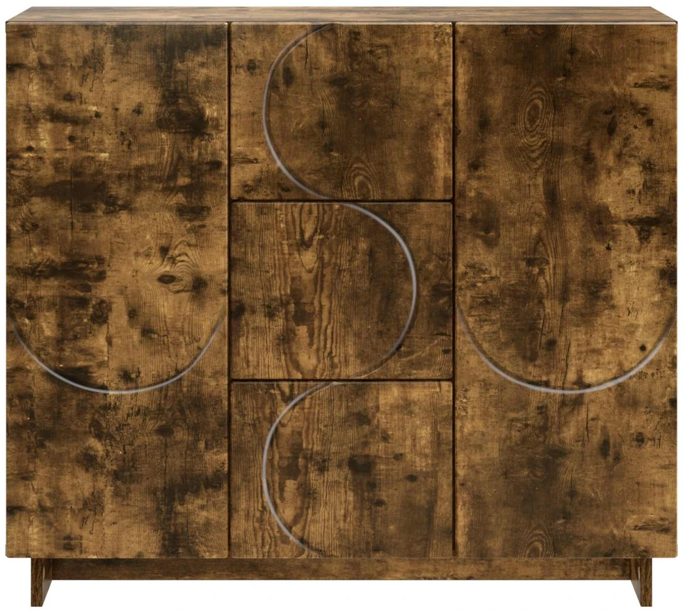 Kabalas Dūminio ąžuolo 85,5 x 31 x 75 cm Apdirbta mediena