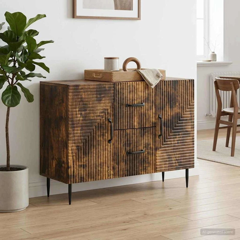 Kabalas Dūminio ąžuolo 89 x 34,5 x 60 cm Apdirbta mediena