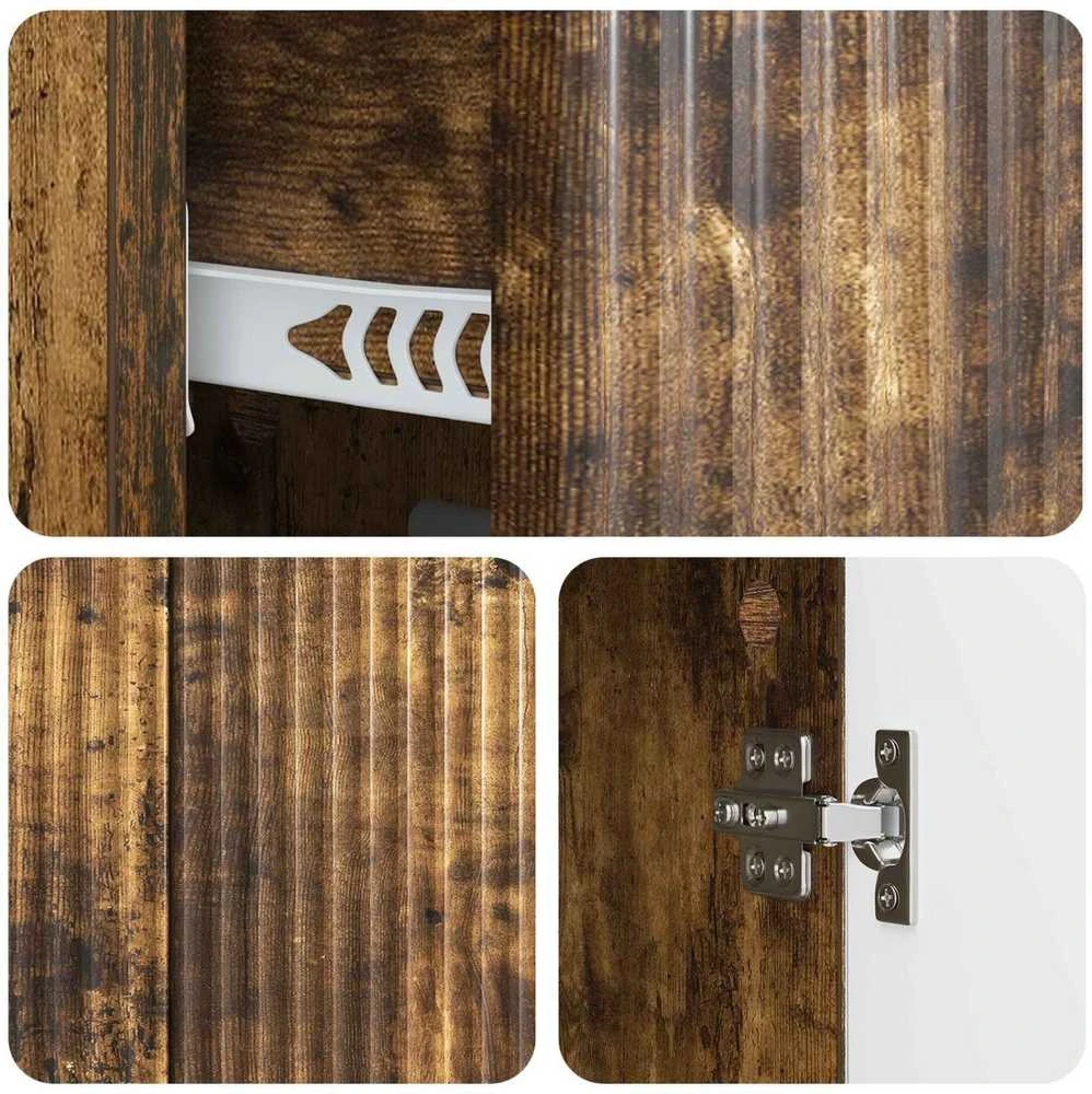 Kabalas Dūminio ąžuolo 89 x 34,5 x 60 cm Apdirbta mediena