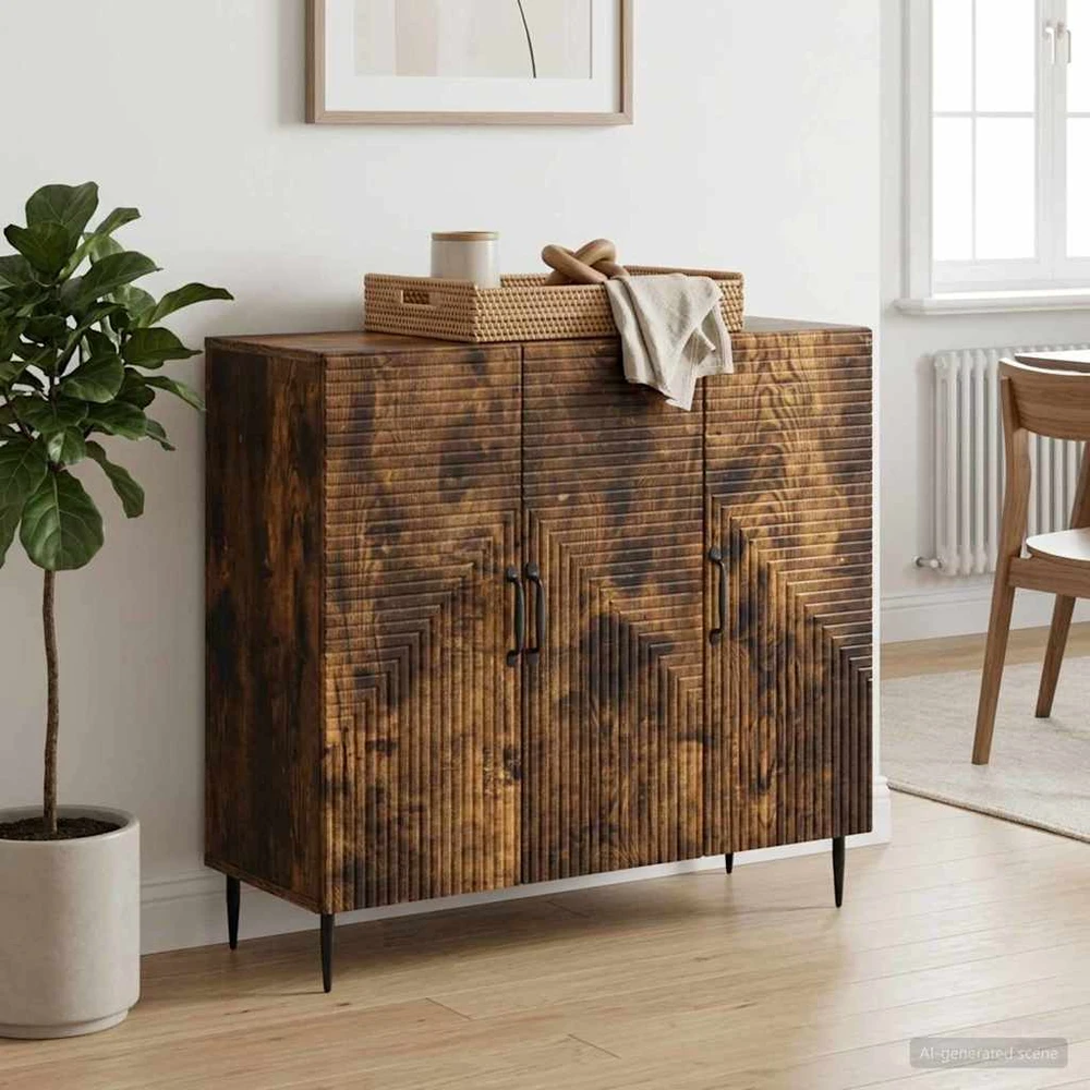 Kabalas Dūminio ąžuolo 89 x 34,5 x 80 cm Apdirbta mediena