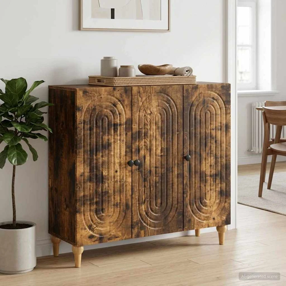 Kabalas Dūminio ąžuolo 89 x 34,5 x 80 cm Apdirbta mediena