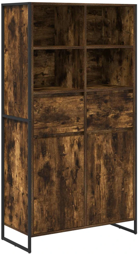 Kabalas Dūminis ąžuolas 81 x 36 x 150.5 cm Apdirbta mediena