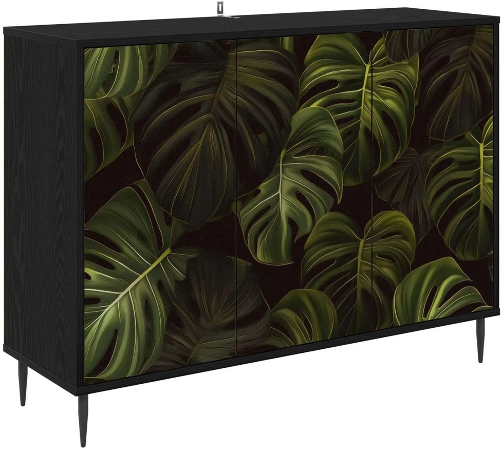 Kabalas ELBURG Juodojo ąžuolo 102 x 33 x 76 cm Apdirbta mediena