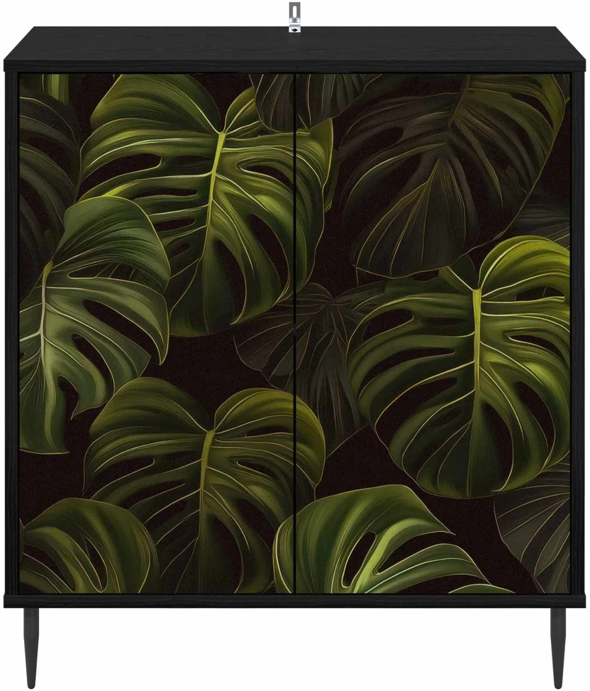 Kabalas ELBURG Juodojo ąžuolo 69 x 33 x 76 cm Apdirbta mediena
