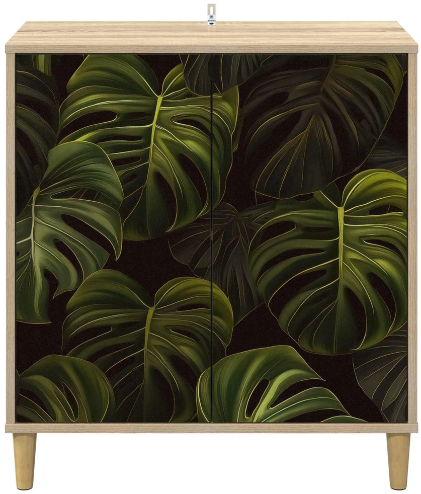 Kabalas ELBURG Sonoma ąžuolo 69 x 33 x 75 cm Apdirbta mediena