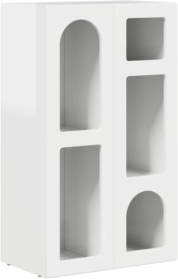 Kabalas ELST Aukštai blizganti balta 59 x 35 x 100,5 cm